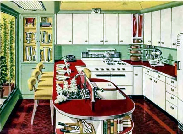 Retro Kitchen Design Sets and Ideas
