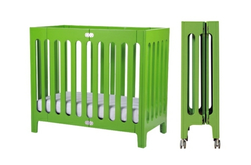 Small Baby Room Design Modern Foldable Crib Interior Design