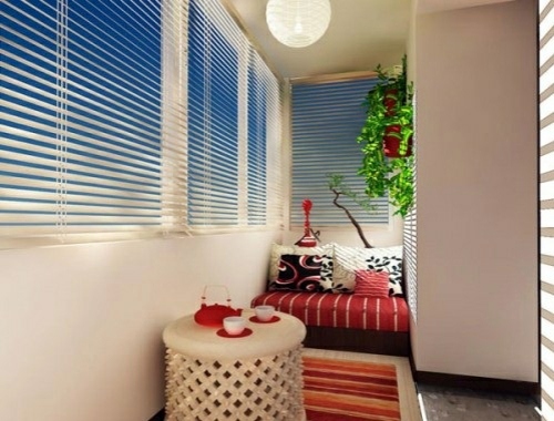 Small balcony design - interesting interior design ideas