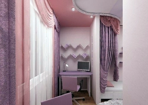Small balcony design - interesting interior design ideas