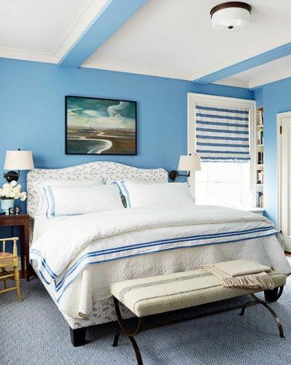 Powder Blue Wall Paint Water Colored Interior Interior