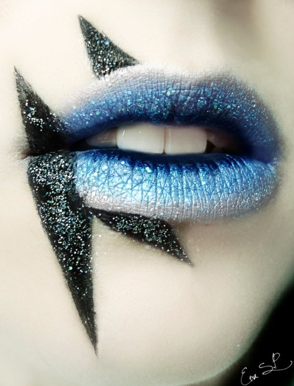Halloween Makeup by Eva Pernas - Fascinating ideas on how you make up your lips for Halloween