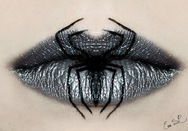 Halloween Makeup by Eva Pernas - Fascinating ideas on how you make up your lips for Halloween
