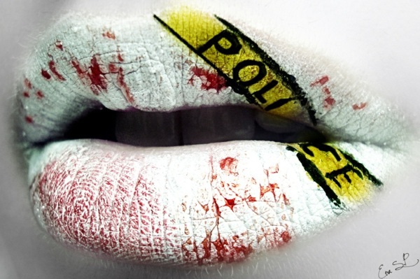 Halloween Makeup by Eva Pernas - Fascinating ideas on how you make up your lips for Halloween