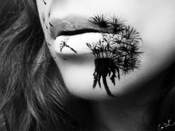 Halloween Makeup by Eva Pernas - Fascinating ideas on how you make up your lips for Halloween