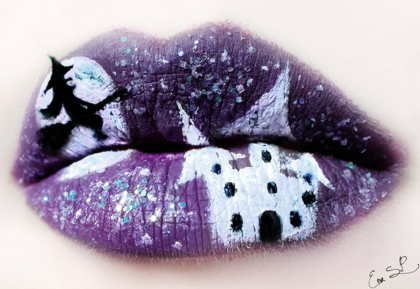 Halloween Makeup by Eva Pernas - Fascinating ideas on how you make up your lips for Halloween