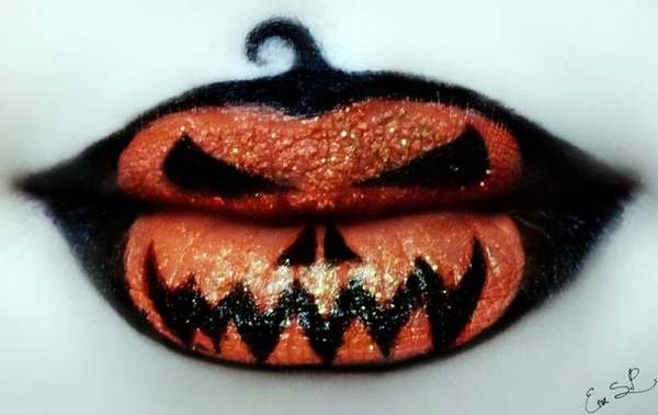 Halloween Makeup by Eva Pernas - Fascinating ideas on how you make up your lips for Halloween