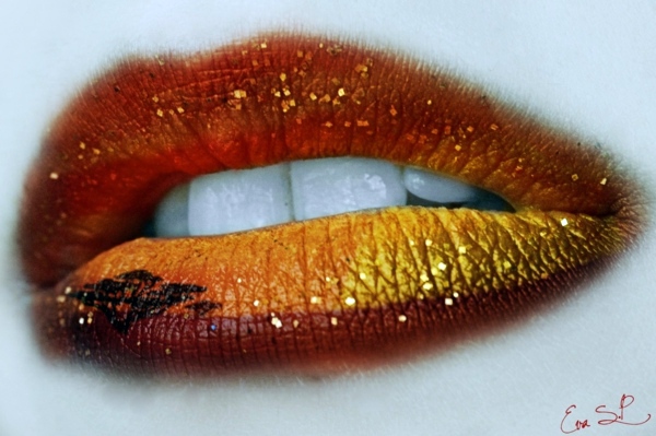 Halloween Makeup by Eva Pernas - Fascinating ideas on how you make up your lips for Halloween