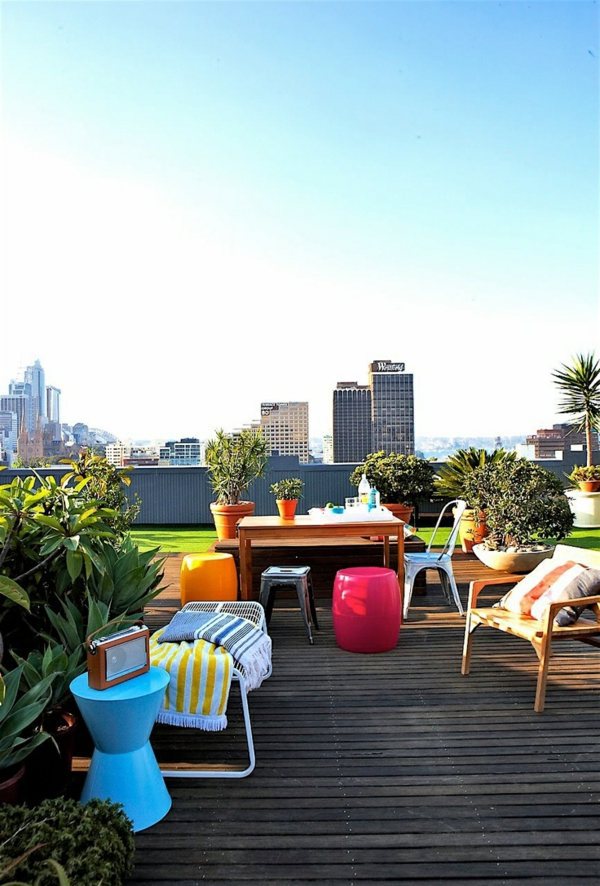 Roof terrace design ideas, examples and important aspects