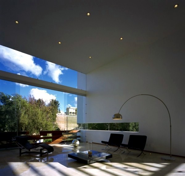 Modern Cube House with Elegant Geometric Shapes Modern Cube House with Elegant Geometric Shapes