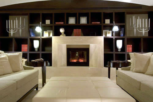 The modern interior design of Hotel St. George Roma