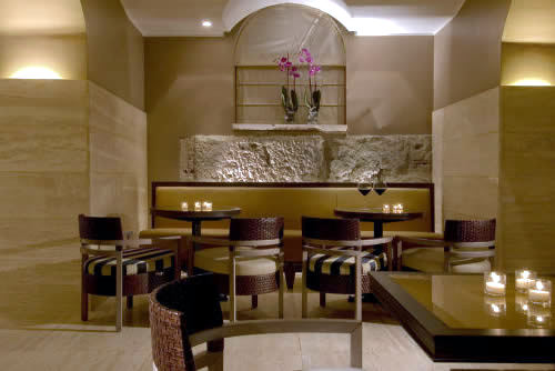 The modern interior design of Hotel St. George Roma