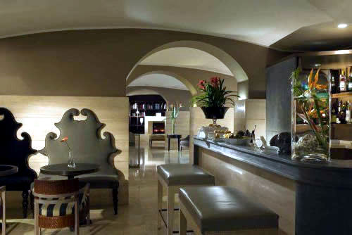 The modern interior design of Hotel St. George Roma