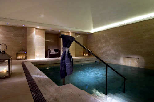 The modern interior design of Hotel St. George Roma