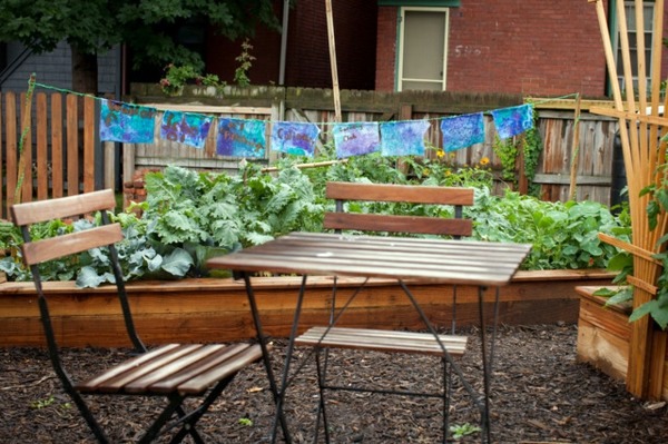 Cool art in the municipal garden in Pittsburgh