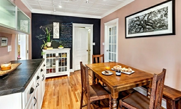 School board in the dining room