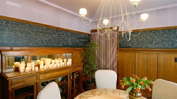School board in the dining room