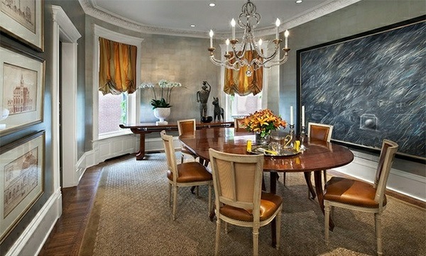School board in the dining room