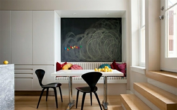 School board in the dining room