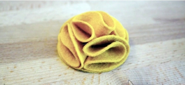 Make itself felt flowers - creative craft ideas Felt
