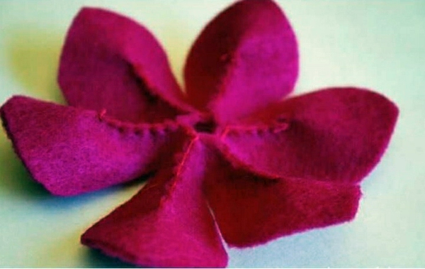 Make itself felt flowers - creative craft ideas Felt