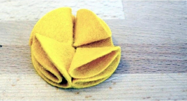 Make itself felt flowers - creative craft ideas Felt