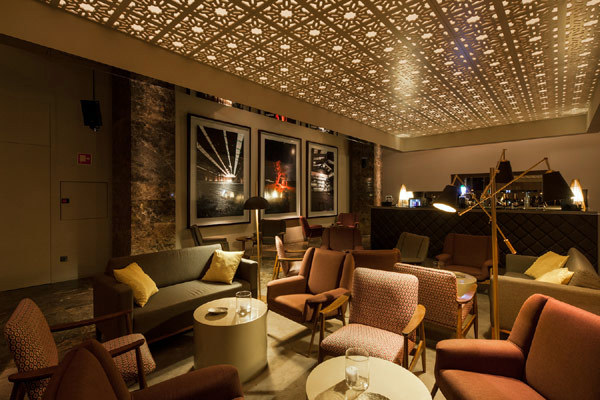 Cool atmosphere with original designer accents in Portuguese Bar