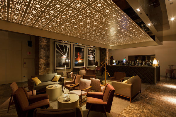 Cool atmosphere with original designer accents in Portuguese Bar