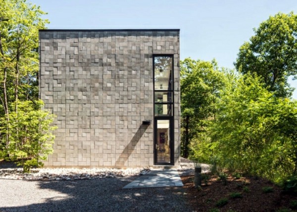 Unique house in Quebec - admirable complexity within a concrete box Unique house in Quebec - admirable complexity within a concrete box