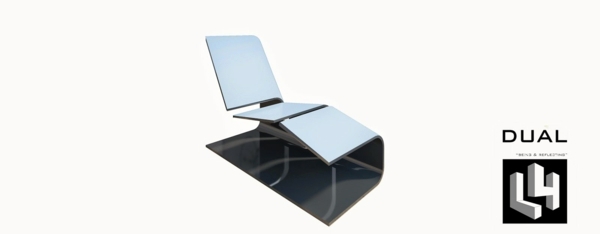 Einrichtungsideen - Designer furniture - Four Duo layout tables and chairs