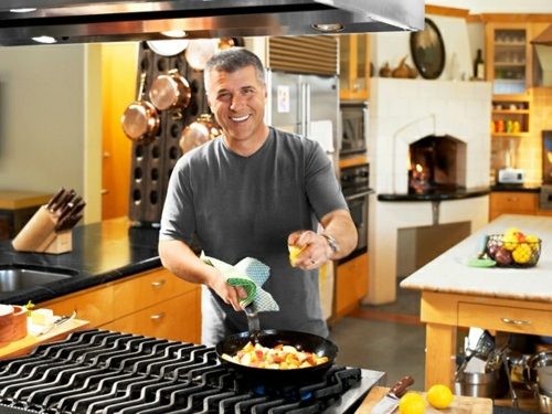 12 practical ideas for kitchens Design with built-in barbecue