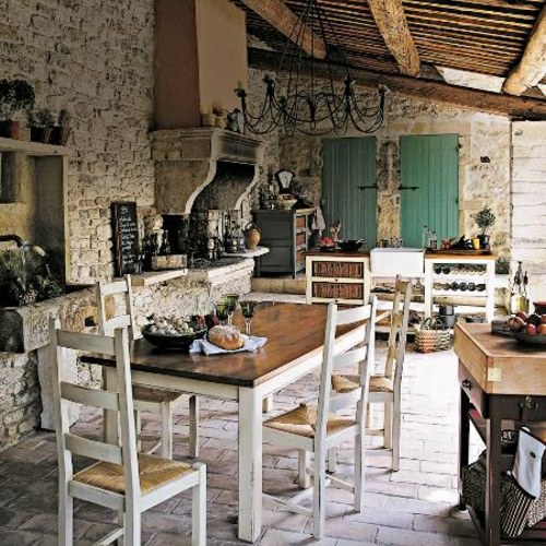12 practical ideas for kitchens Design with built-in barbecue