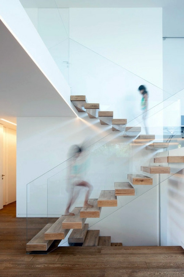 Innenarchitektur - Modern wood stairs - Move & Relax Innenarchitektur - Modern wood stairs - Move & Relax