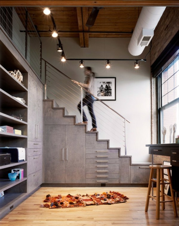 Modern wood stairs - Move & Relax Modern wood stairs - Move & Relax
