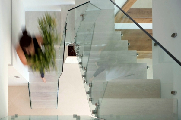 Modern wood stairs - Move & Relax Modern wood stairs - Move & Relax