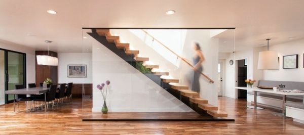 Wohnideen - Modern wood stairs - Move & Relax Wohnideen - Modern wood stairs - Move & Relax