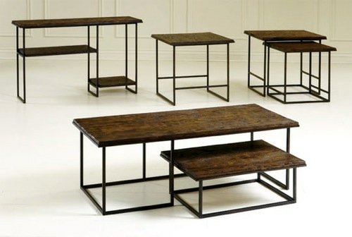 10 furniture designs from antique wood - rustic style