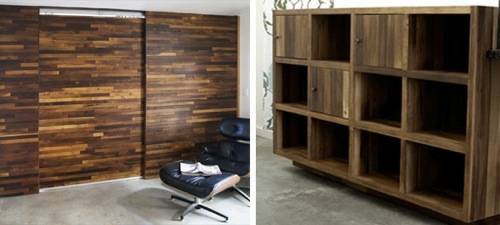10 furniture designs from antique wood - rustic style