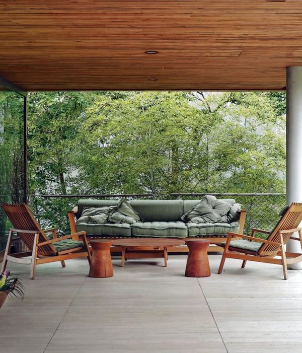 Terrace design examples - you draw inspiration and design a wellness oasis on your patio