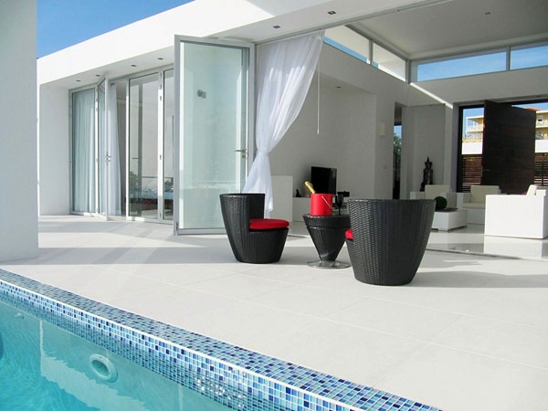 Terrace design examples - you draw inspiration and design a wellness oasis on your patio