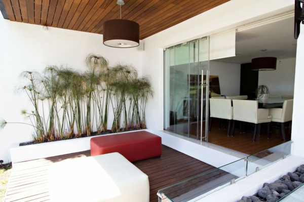 Terrace design examples - you draw inspiration and design a wellness oasis on your patio