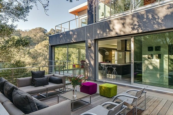 Terrace design examples - you draw inspiration and design a wellness oasis on your patio