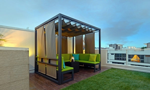 Terrace design examples - you draw inspiration and design a wellness oasis on your patio