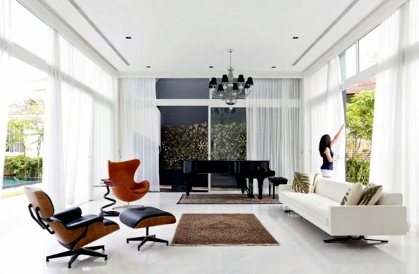 Modern sunny summer residence