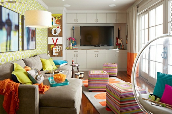 Cool ideas for youth living rooms and lounge for teens