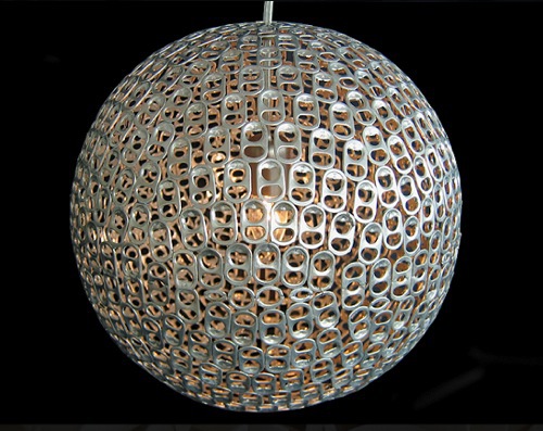 Made 10 Pendant Lamp made from recycled objects Made 10 Pendant Lamp made from recycled objects