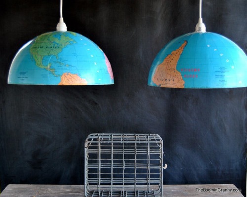 Made 10 Pendant Lamp made from recycled objects Made 10 Pendant Lamp made from recycled objects