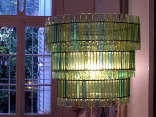 Made 10 Pendant Lamp made from recycled objects Made 10 Pendant Lamp made from recycled objects