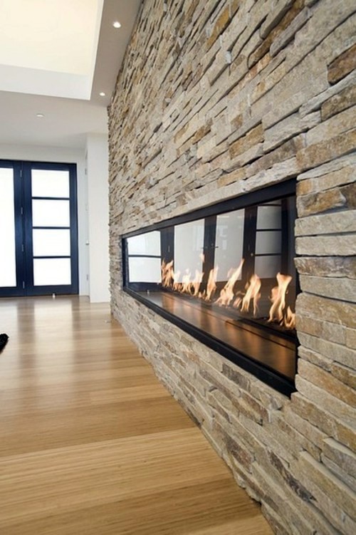 Innenarchitektur - Advantages and ideas - ethanol fireplace in minimalist look Innenarchitektur - Advantages and ideas - ethanol fireplace in minimalist look