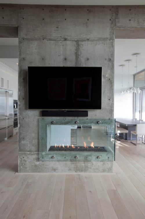 Advantages and ideas - ethanol fireplace in minimalist look Advantages and ideas - ethanol fireplace in minimalist look